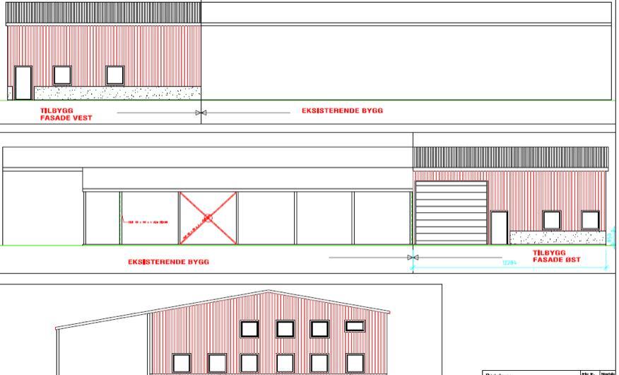 Warehouse steel construction, Norway