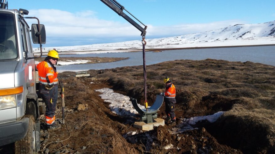 Fitters and welders in the North of Iceland