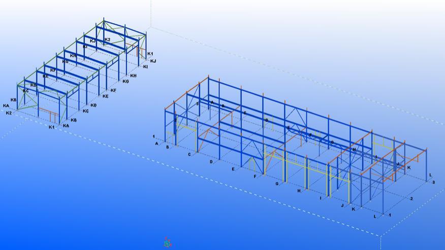 Steel hall constructions, Norway