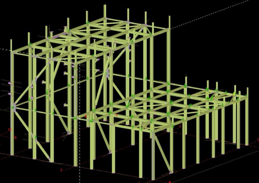 Workshop design of industrial building, Denmark