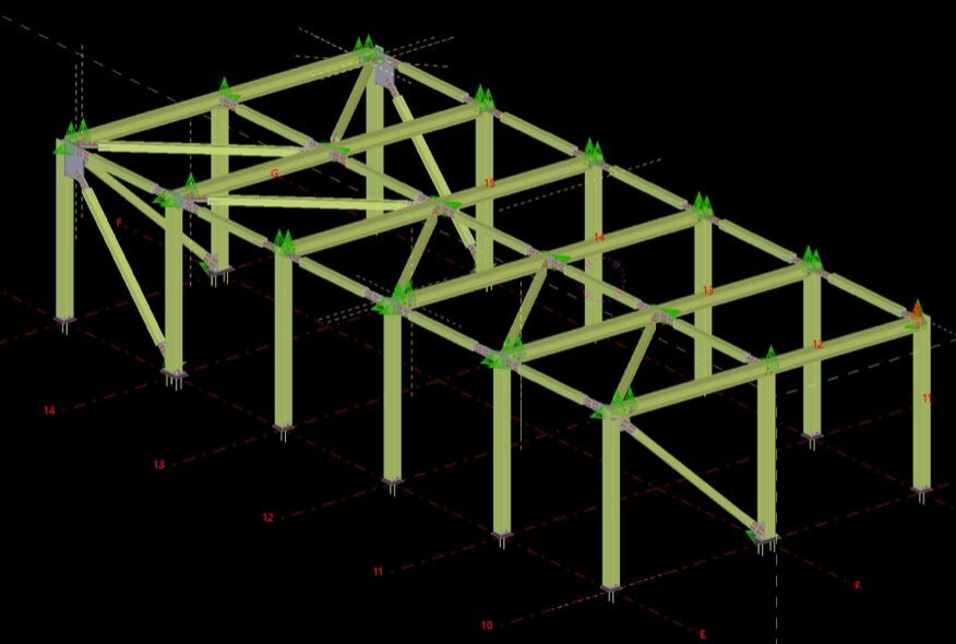 Workshop design of industrial buildings, Denmark