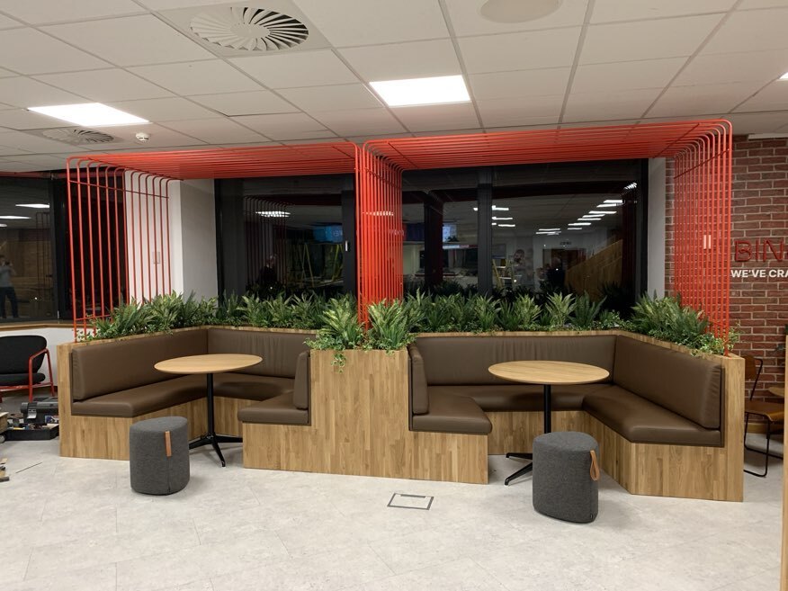 Production, delivery and installation of furniture, Newcastle, England