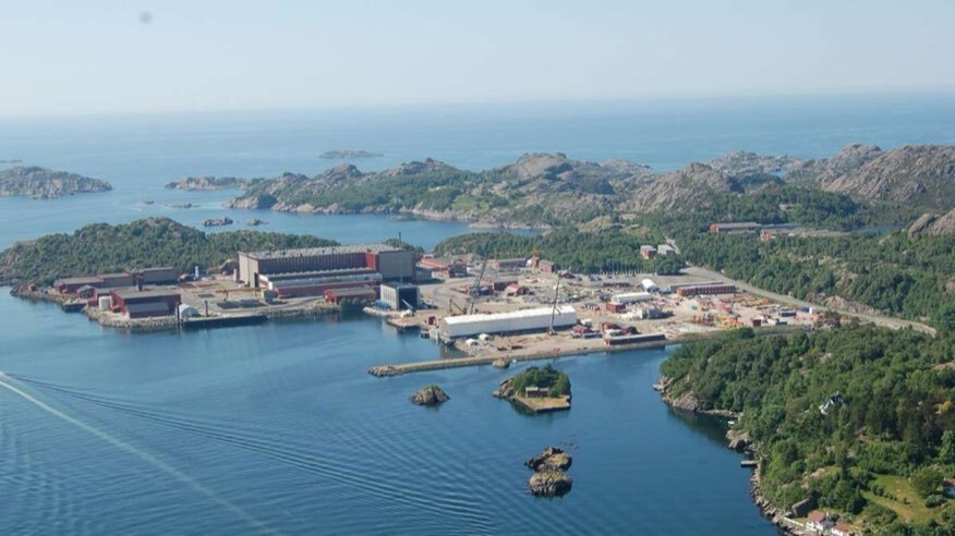 Insulation works in Egersund, Norway