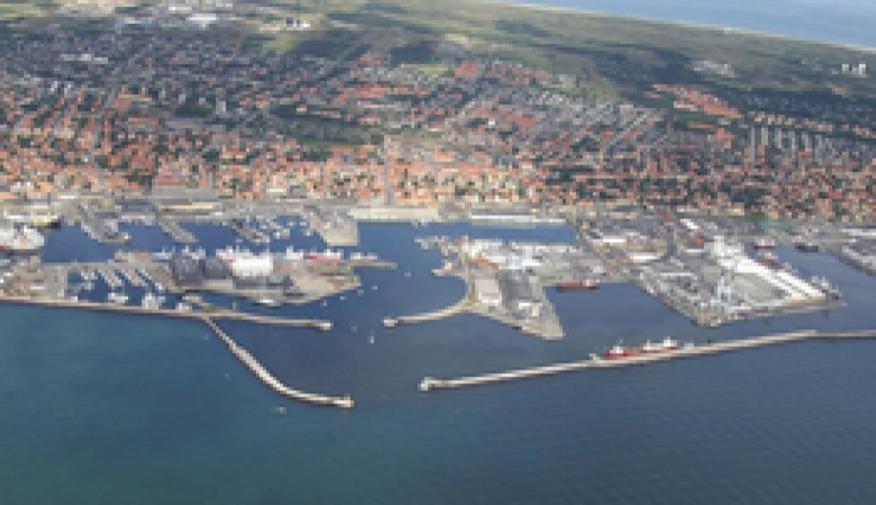 Shipyard in Denmark