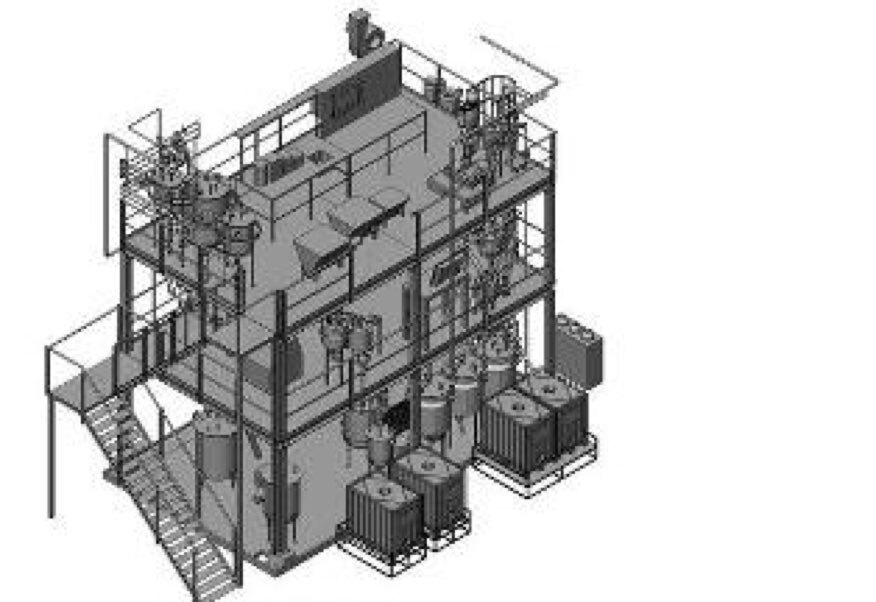 Complete test module at the Yara Porsgrunn plant, Norway