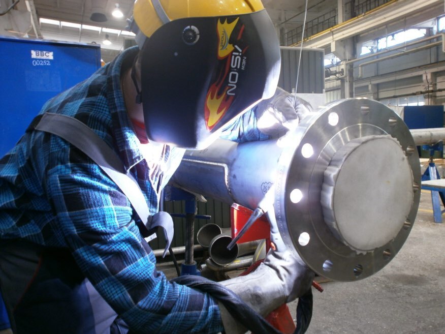 Personnel: welders at our subsea client in the area of Mongstad, Norway