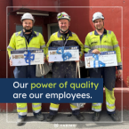 We thank our employees. 